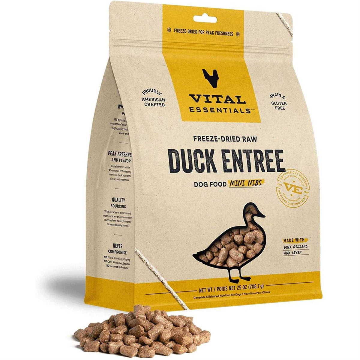 Freeze-Dried Raw Duck Dog Food X364113
