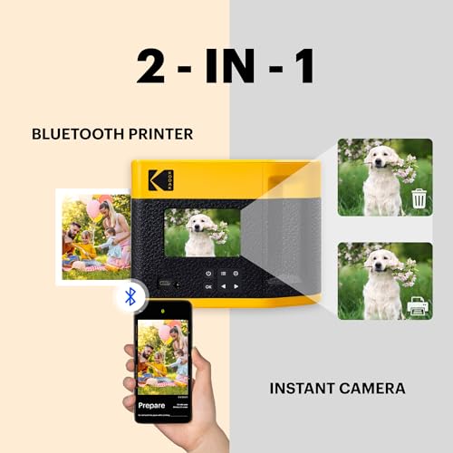 2-in-1 Instant Camera and Photo Printer I38340