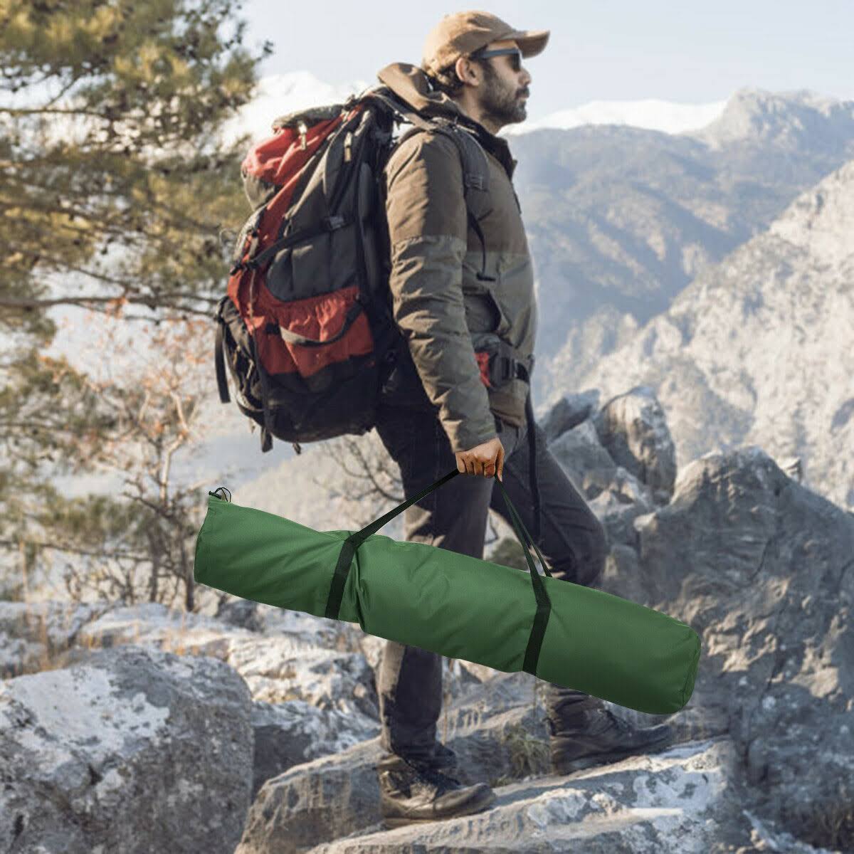 Heavy-Duty Folding Camping Cot with Carry Bag M797758