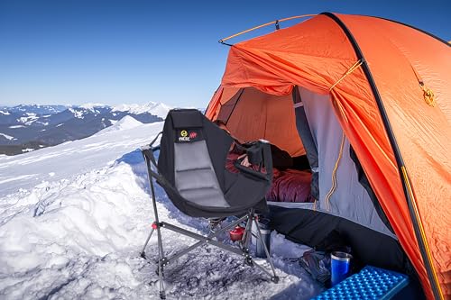 Heated Camping Chair with Cup Holder and Side Pocket X9811