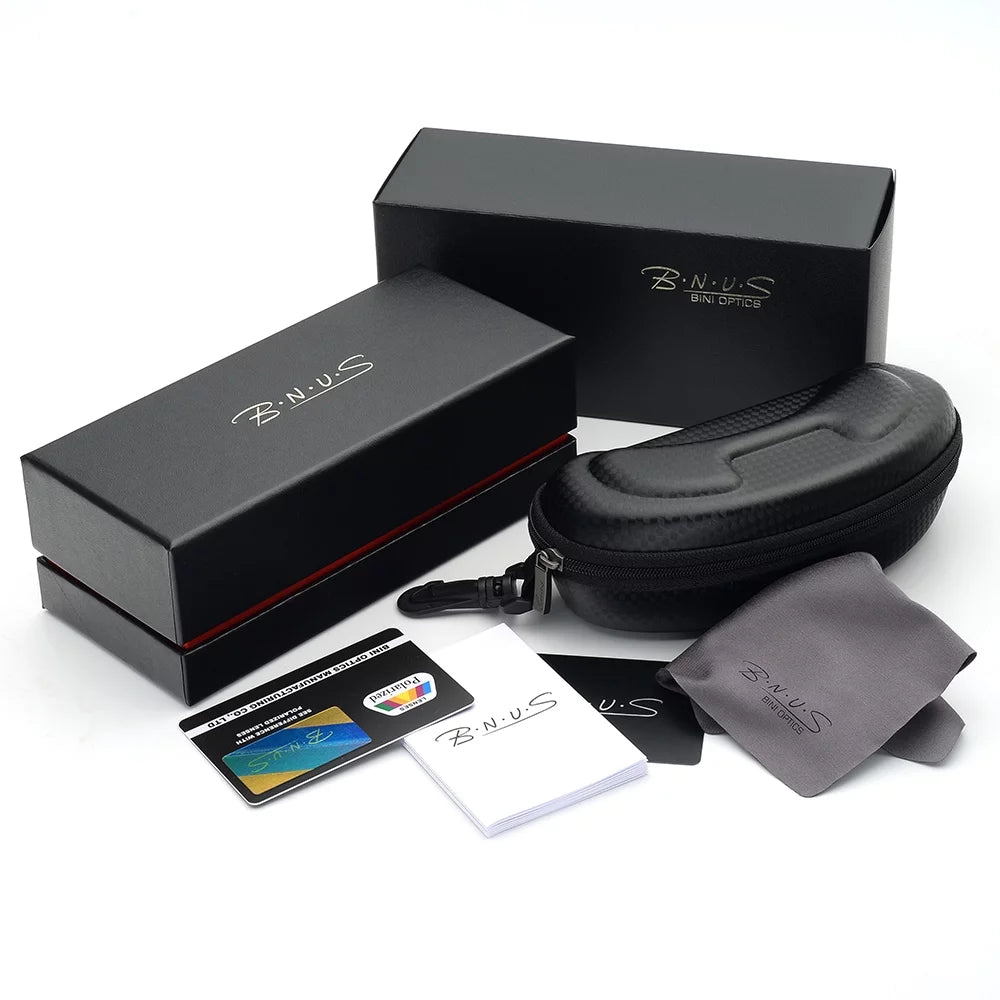 Black Grey Lens Polarized Wrap-round Sunglasses E86610