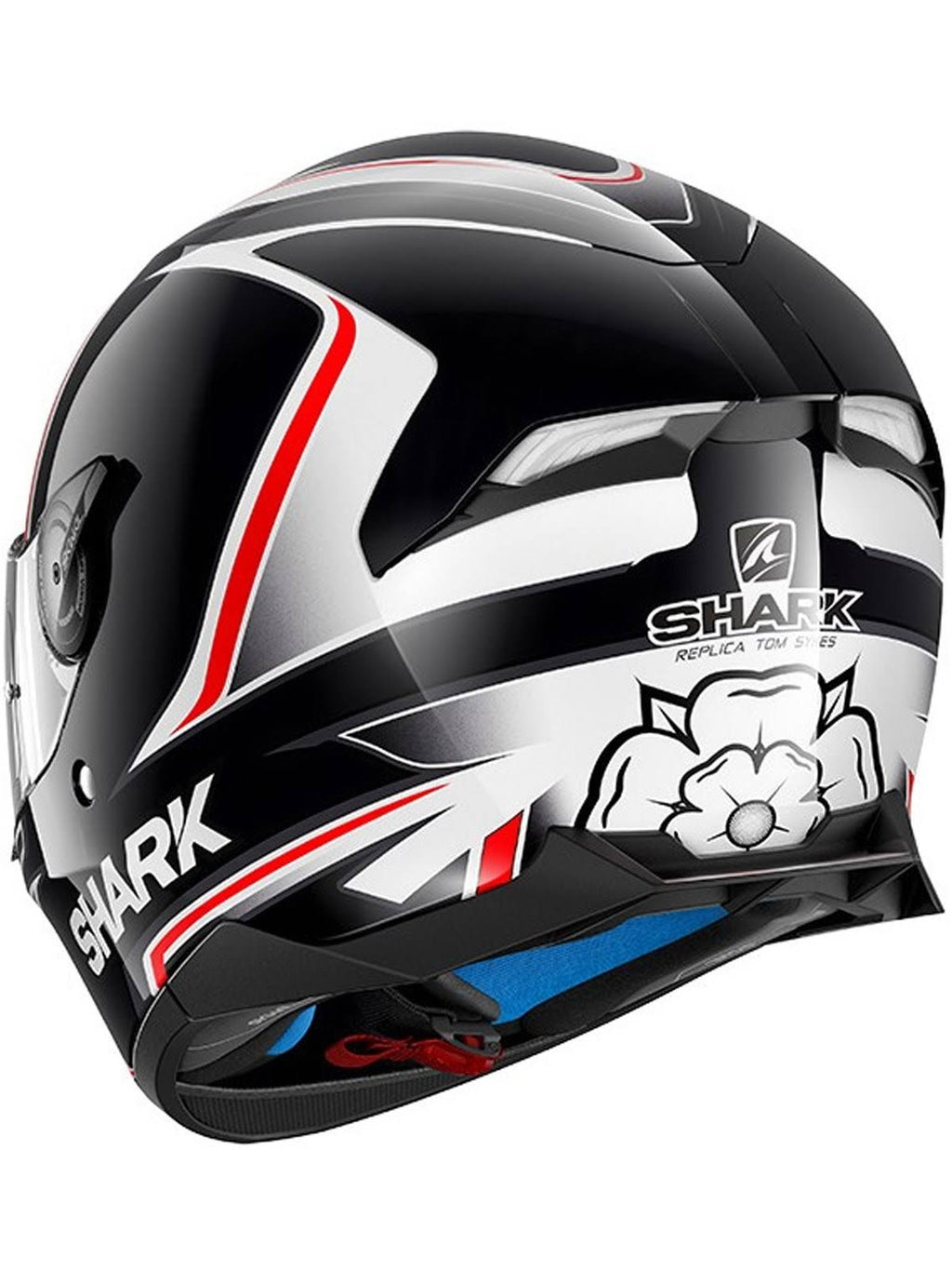 Black-white-anthracite Helmet Size M T7599