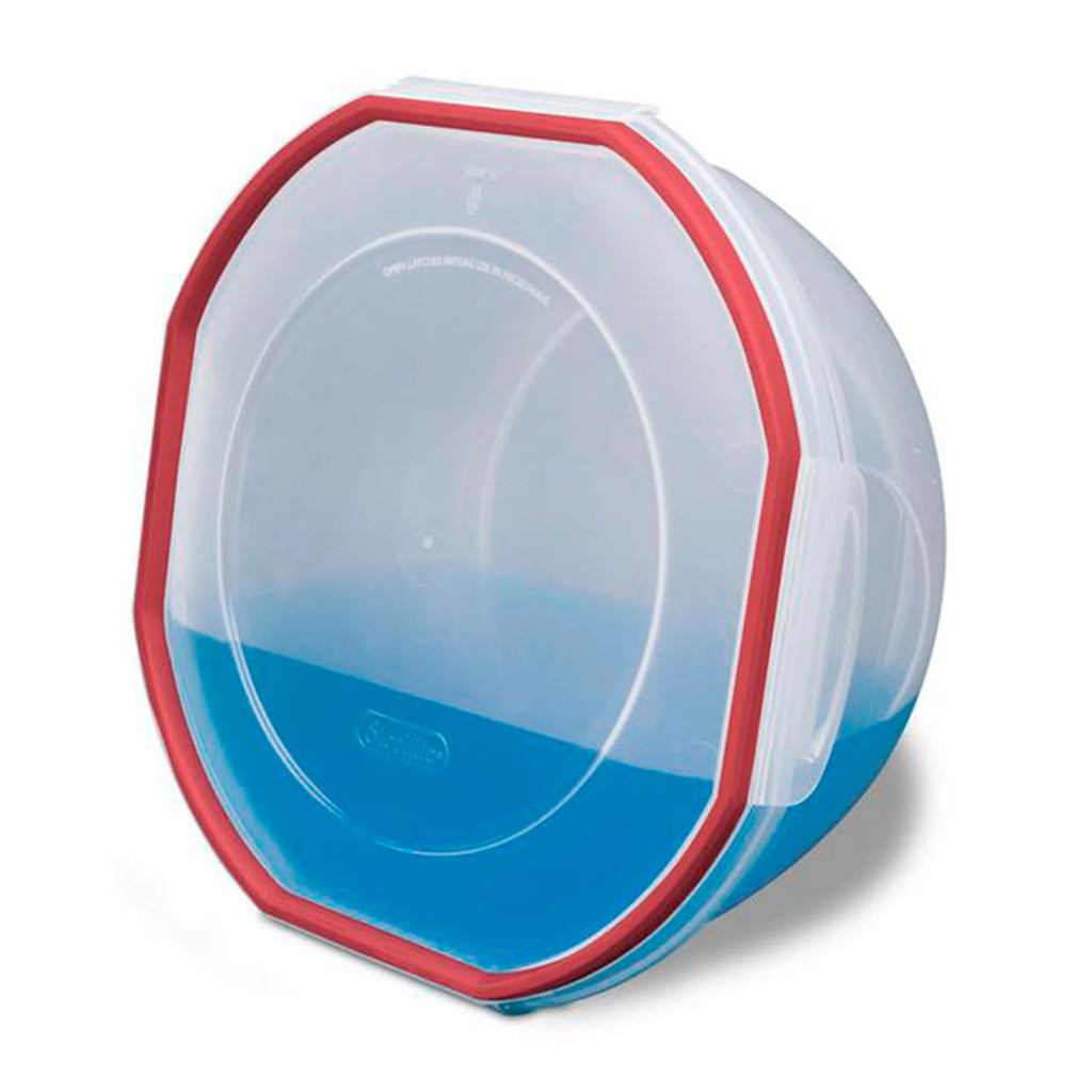 8.10 Quart Plastic Food Storage Bowl Container, 2 Pack T86374