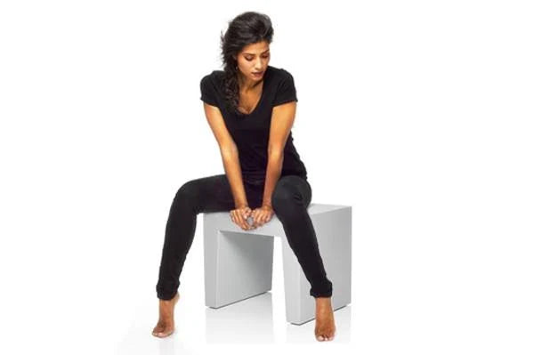 White Concrete Seat J511