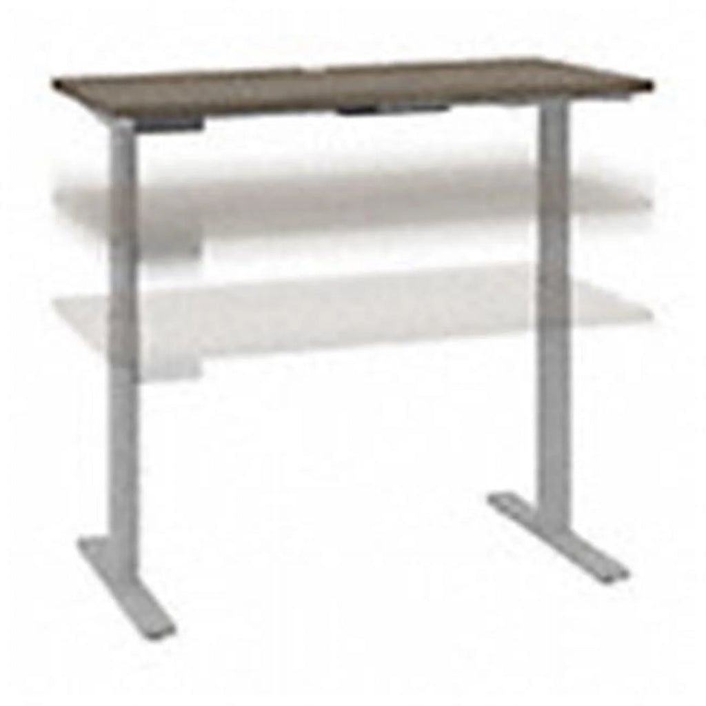 Adjustable Desk in Modern Hickory F9006