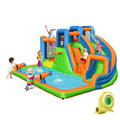 Inflatable Water Slide Bounce Castle with Dual Climbing Walls and 735W Blower W92393