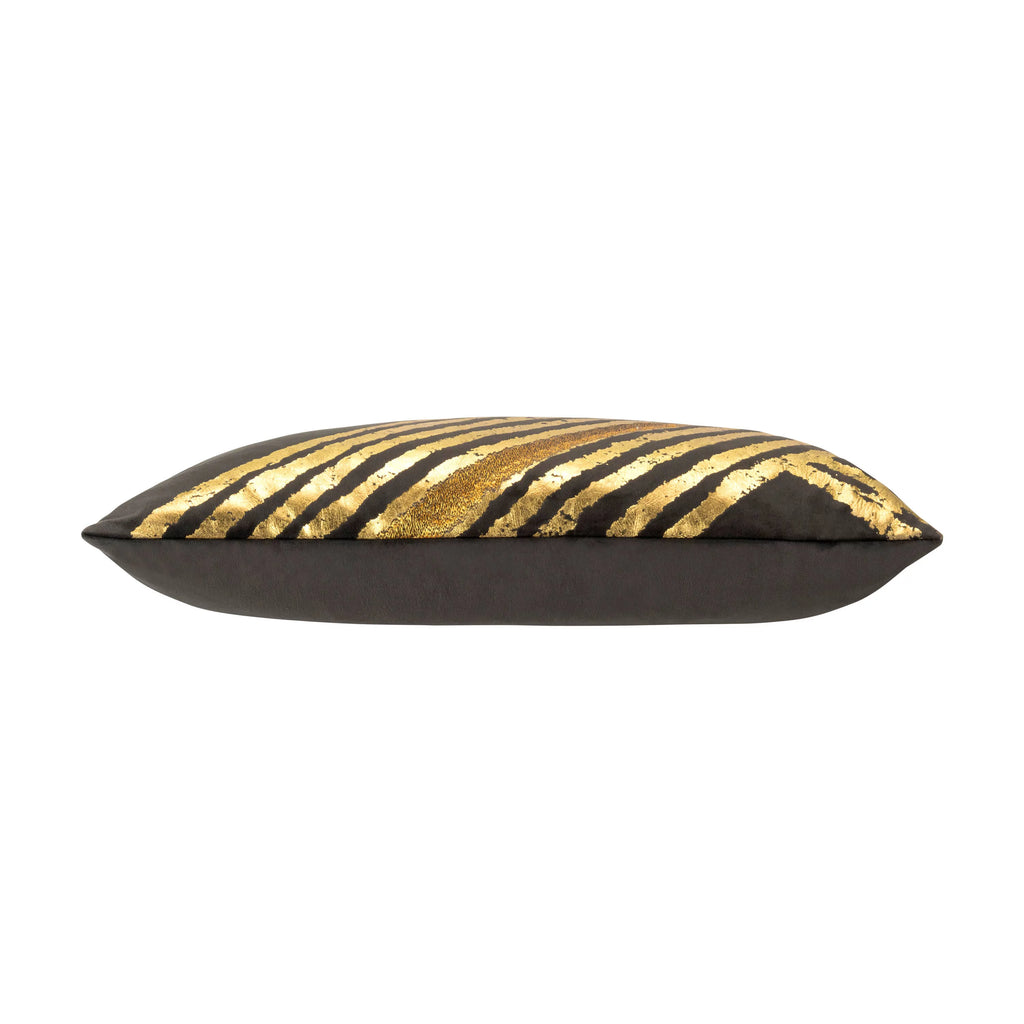 Charcoal Lumbar Pillow U575