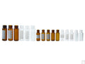 12 x 32 mm 2 ml Clear Borosilicate Screw Thread Vial with 9 mm Neck Finish - Pack of 10 W19824