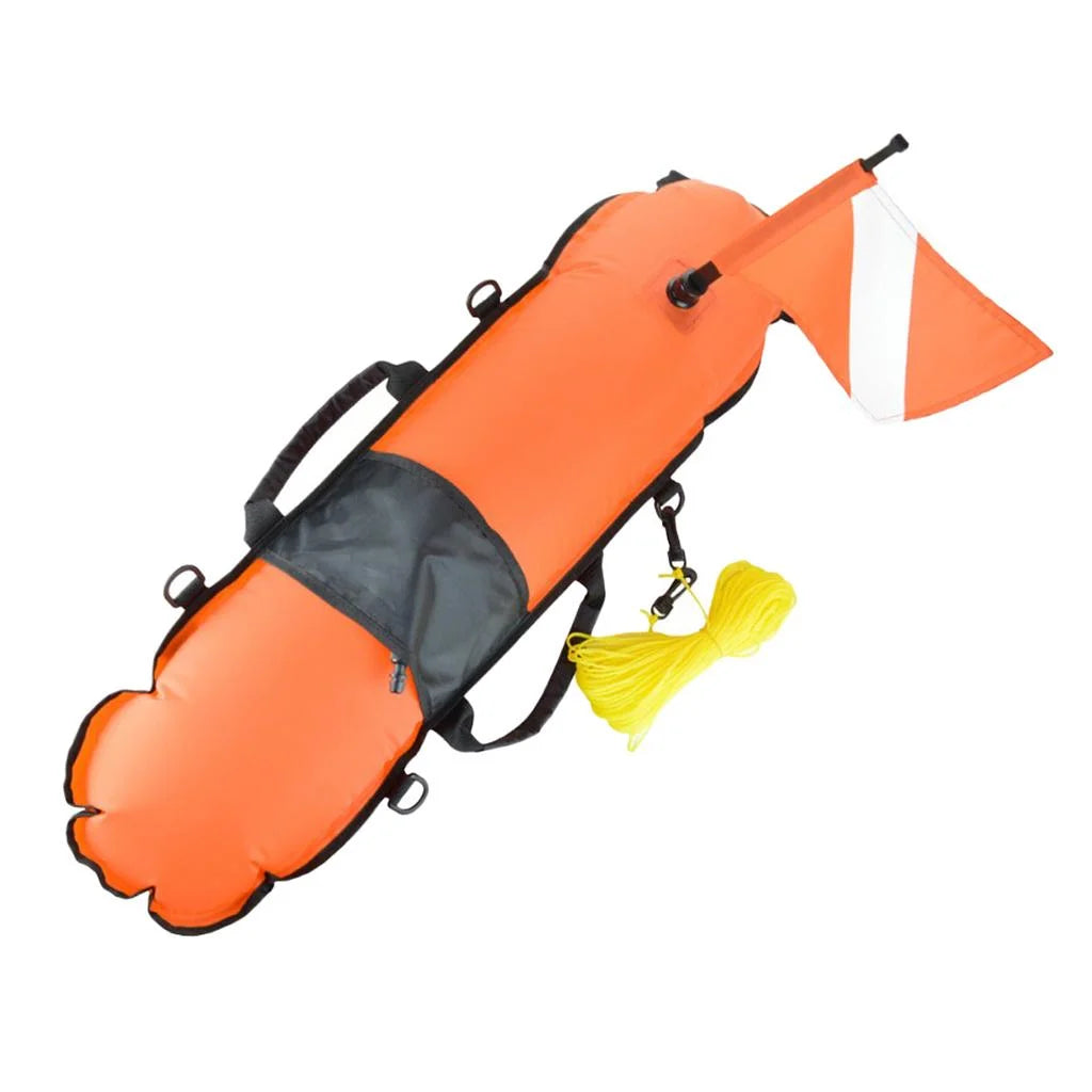 Inflatable Surface Marker Buoy with Dive Flag J639