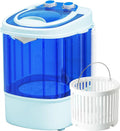 Portable Mini Washing Machine 5.7 lbs 2 in 1 Washer with Drain Hose, Blue G999405