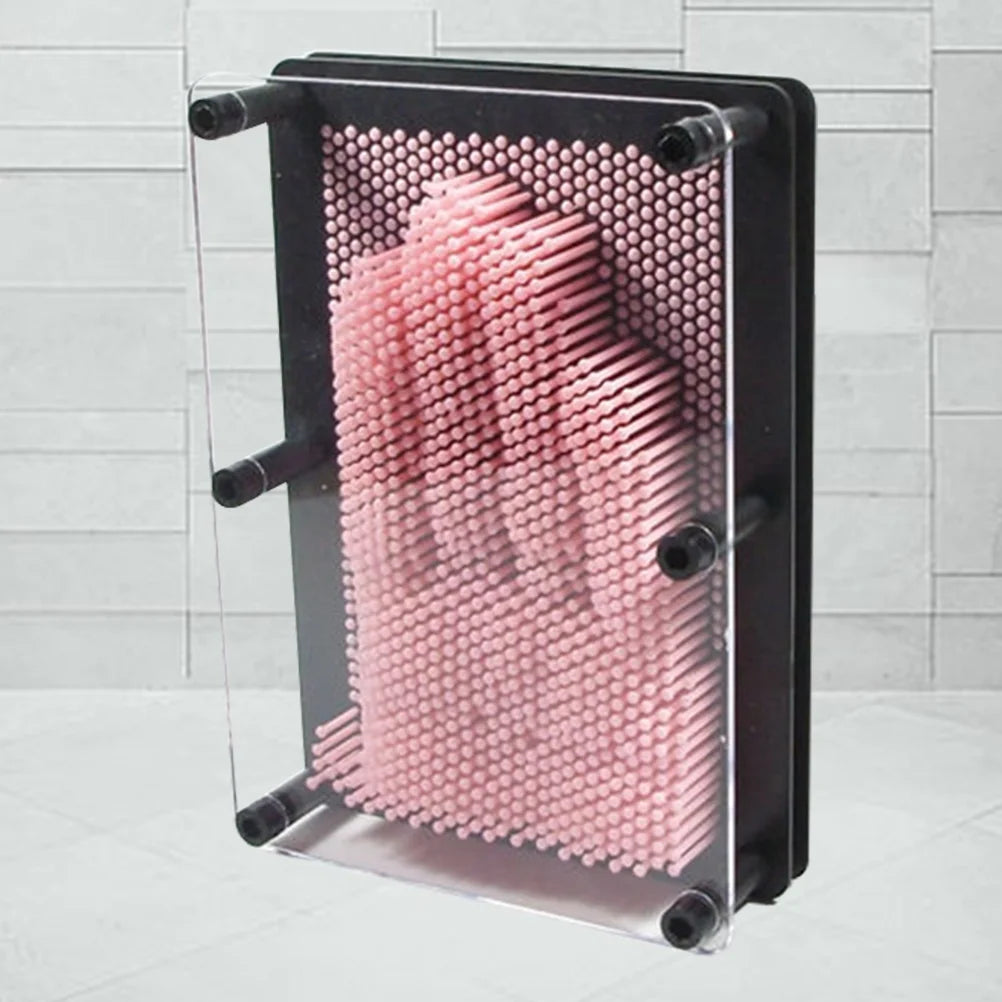 Large Size Pink 3-Dimensional Pin Art Board Toy S9408