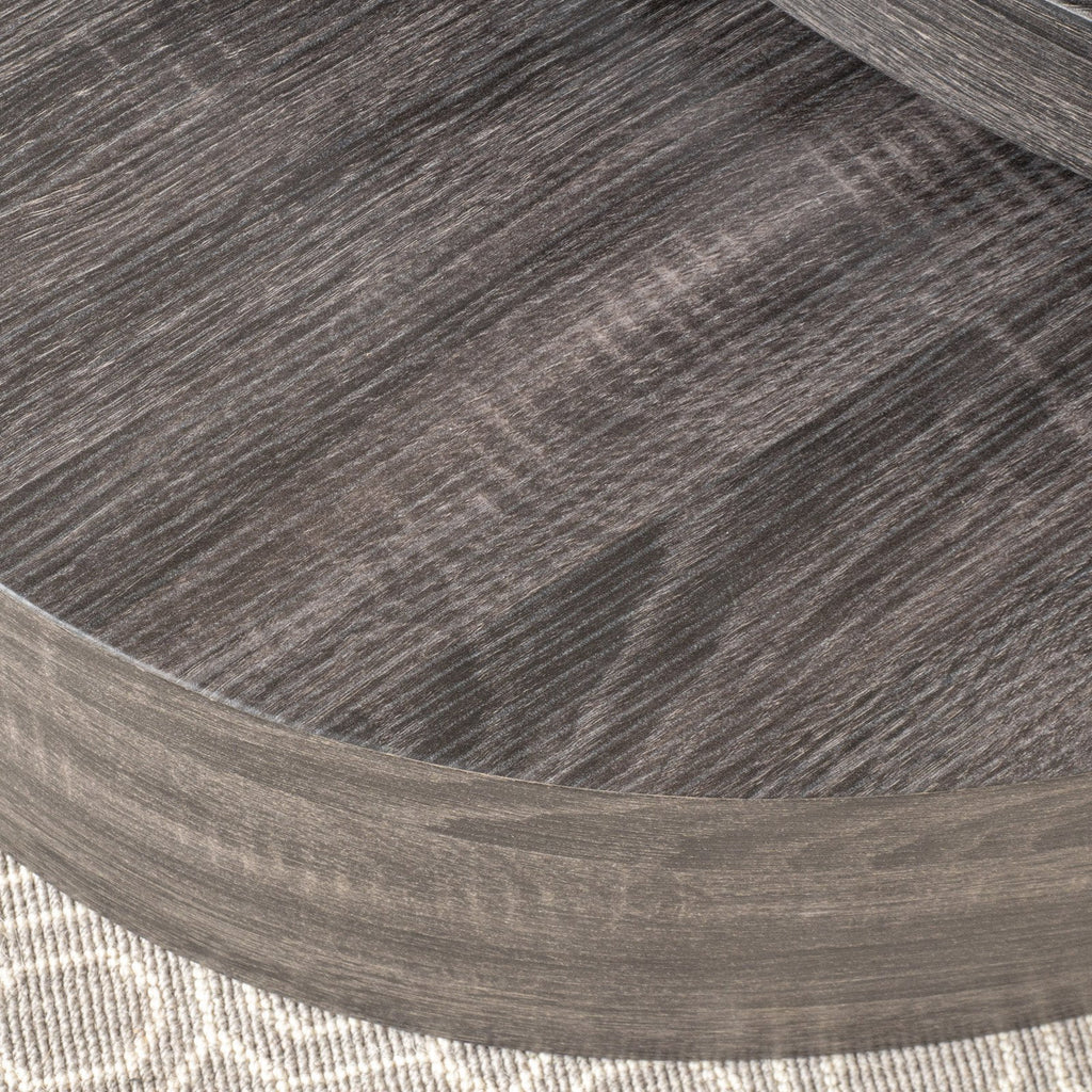 Oval Rotating Wood Coffee Table R451363