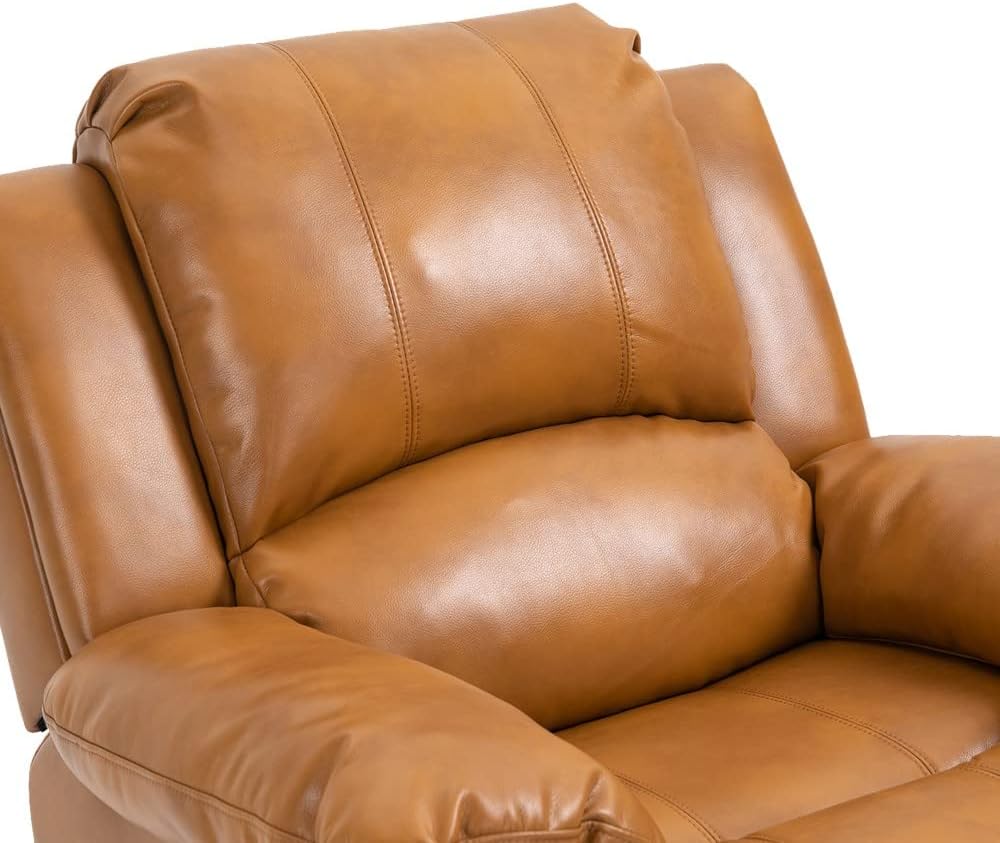 Faux Leather Power Lift Recliner Chair with Remote Control Q327084