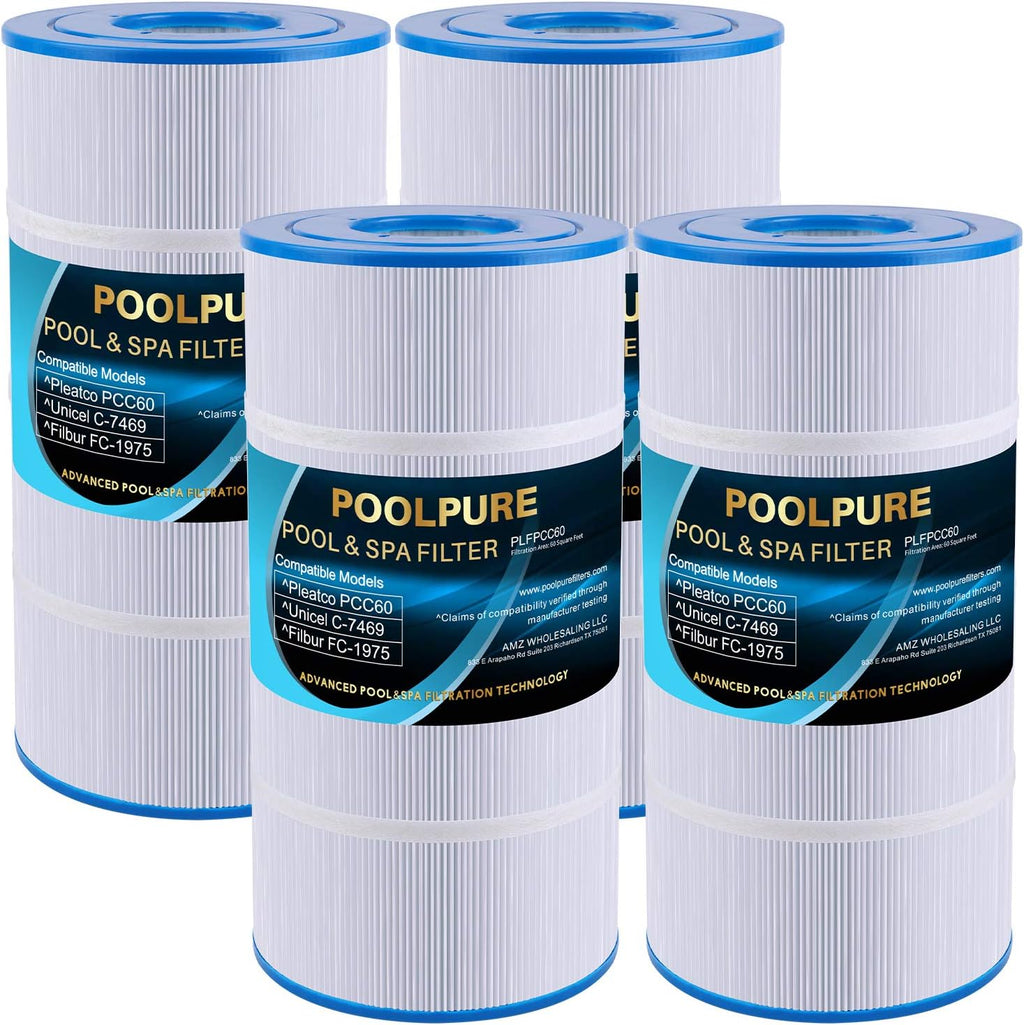 4 Pack 60 sq. ft. Filter Cartridge E3595