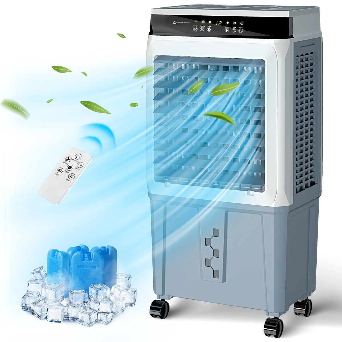 20L Portable Evaporative Air Cooler Fan Humidifier J528
