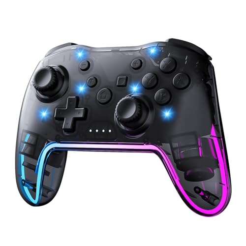 Wireless Controller with RGB Backlight and Adjustable Turbo R858068