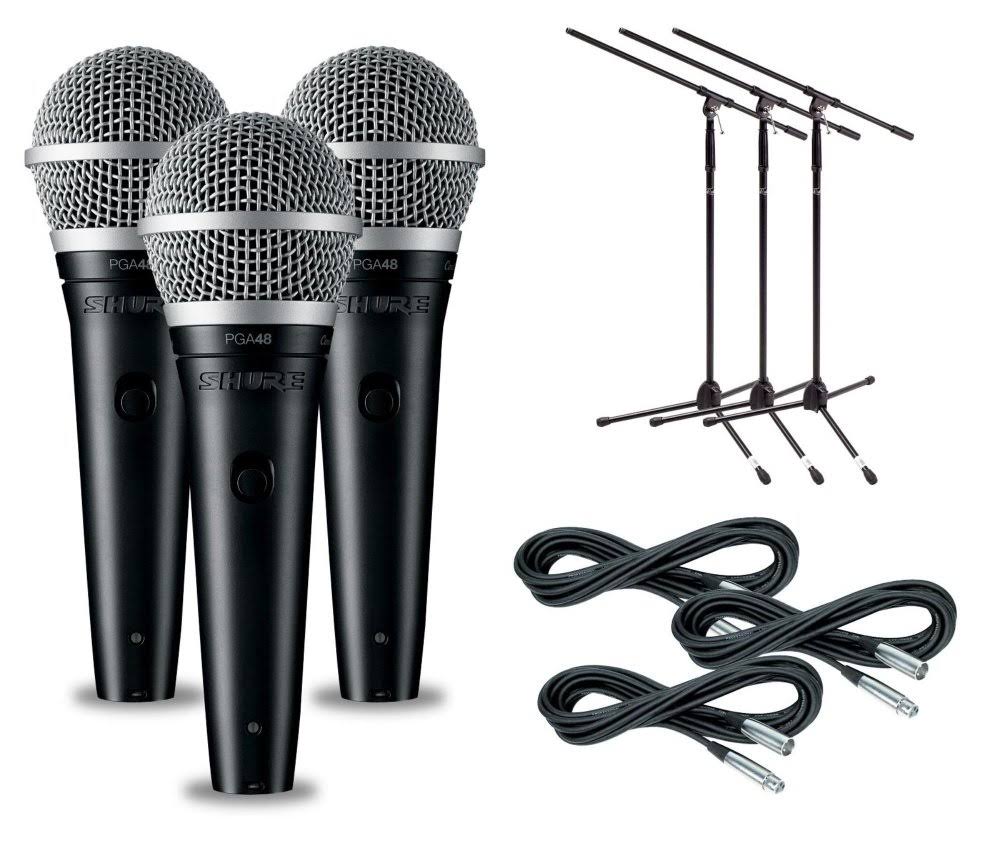 3-Pack Mic and Stand Kit V14362