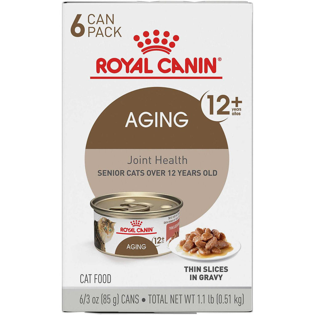 Aging 12+ Thin Slices in Gravy Canned Cat Food N37515