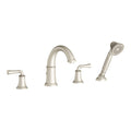Brushed Nickel Roman Tub Filler with Personal Shower L3210