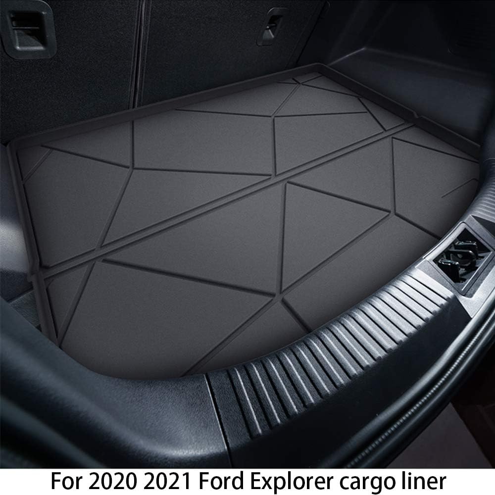 Black Pack of 2 Heavy Duty Rubber Cargo Liner Z3418