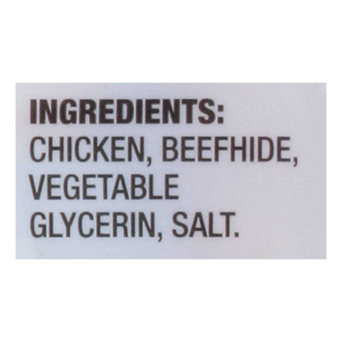 Oven Baked Beefhide Chicken Twists Dog S72360