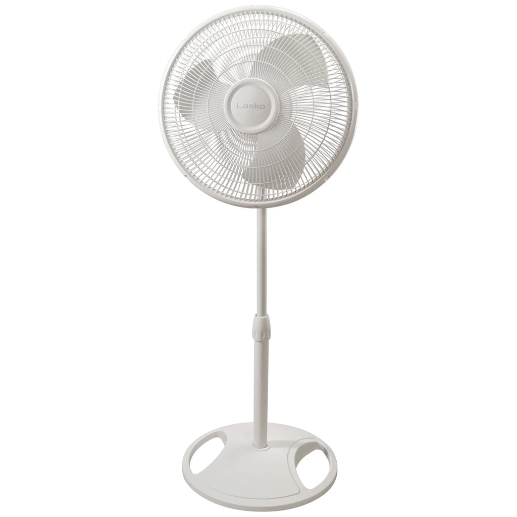 16 Oscillating Adjustable Pedestal Fan with 3-Speeds, Black P4912