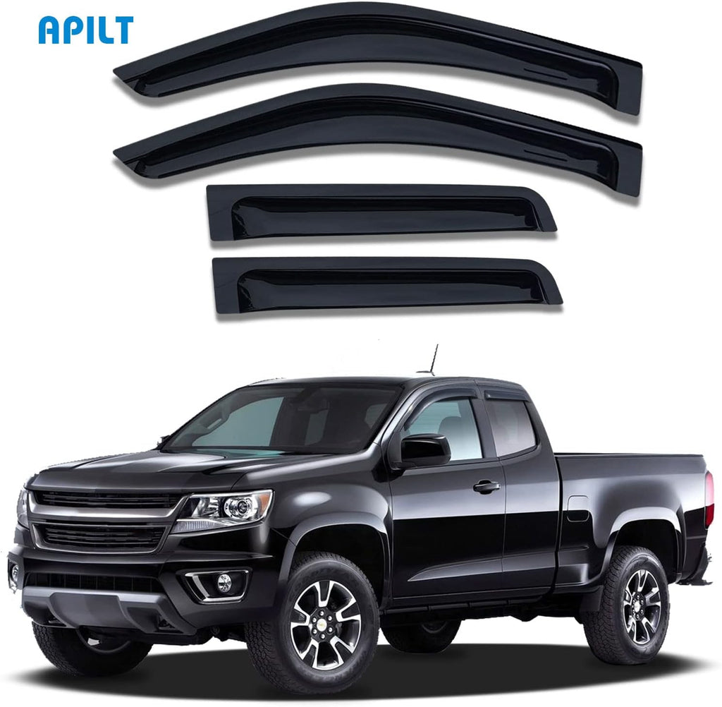 Dark Smoke 4-Piece Side Window Deflectors H815439