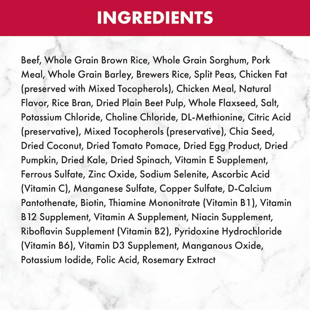 Adult Beef Rice Dry Dog Food H759