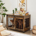 39" Dog Crate with Partition and Sliding Door H32846